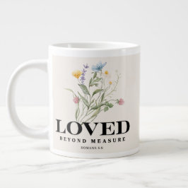 Loved Beyond Measure – Romans 5:8 Christian Bible Grote Koffiekop