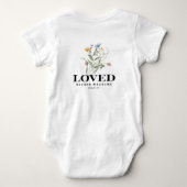 Loved Beyond Measure – Romans 5:8 Christian Bible  Romper (Achterkant)