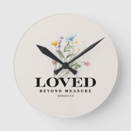Loved Beyond Measure – Romans 5:8 Christian Bible Ronde Klok