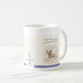 Loved Beyond Words Mug by Tina Tran Koffiemok (Voorkant rechts)