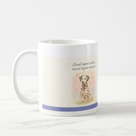 Loved Beyond Words Mug by Tina Tran Koffiemok (Links)
