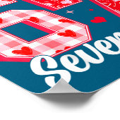 Loved By 67 Valentine Six Seven Meme Hearts 6 7 Wo Poster (Hoek)