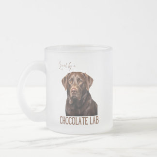 Loved By A Chocolate Lab Labrador Dog Lover Matglas Koffiemok