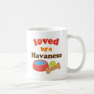 Loved by a Havanese (Hondenras) Koffiemok