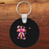 Loved By God Chosen By Jesus Baptized 2025 Coquett Sleutelhanger (Voorkant)