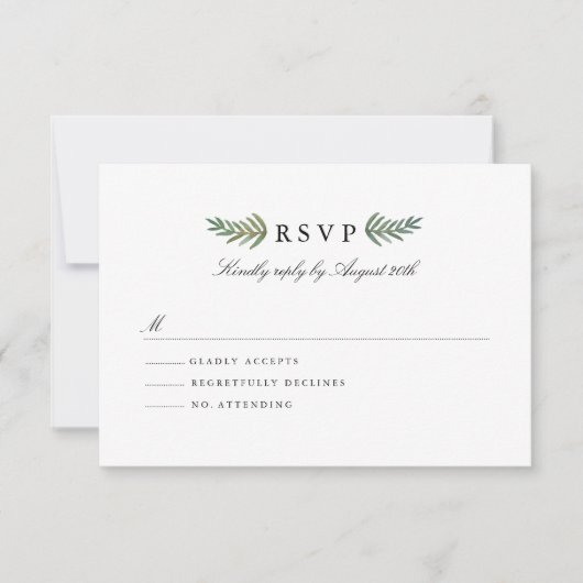 Loved Dearly RSVP (Voorkant)