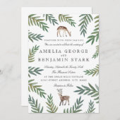 Loved Dearly Wedding Kaart (Voorkant / Achterkant)