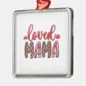 Loved Mama Metalen Ornament (Links)