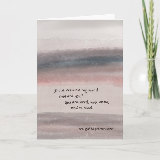 Loved & Missed Kaart (Voorkant)