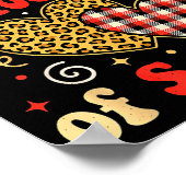 Loved My Cl For 100 Days Of School Valentines Day  Poster (Hoek)