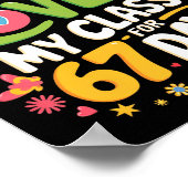 Loved My Cl For 67 Days Of School Teacher Valentin Poster (Hoek)