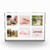 Loved Photo Collage | Blush Fotoblokken (Voorkant)