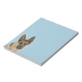 Loved & Protected by a German Shepherd Notitieblok (Linkerzijde)