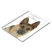 Loved & Protected by a German Shepherd Notitieboek (Linkerzijde)