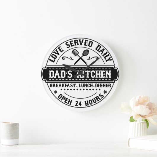 Loved Served Daily - Papa's Keuken Klok (Huis)