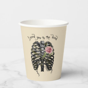 Loved You To The Dead beroemd gemaakt door Gothic  Papieren Bekers
