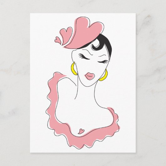 LOVEdance_card Briefkaart (Voorkant)