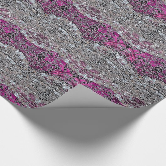 Loveday Baroque Rococo Elegant Cadeaupapier (Hoek)