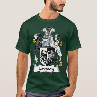 Loveday Coat of Arms Family Crest T-shirt