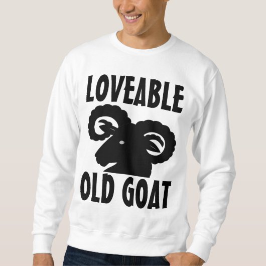 LOVEERBARE OUDE GOAT T SHIRTS (Voorkant)