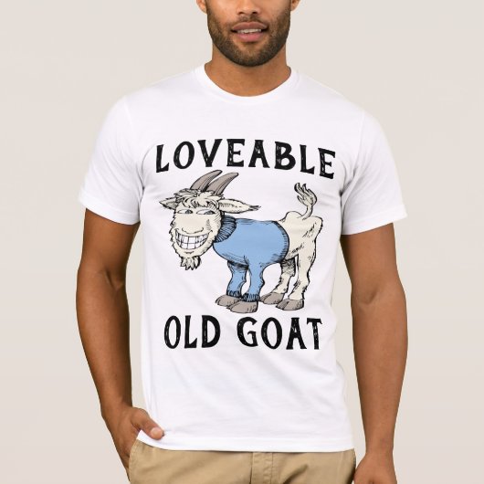 LOVEERBARE OUDE GOAT T SHIRTS (Voorkant)