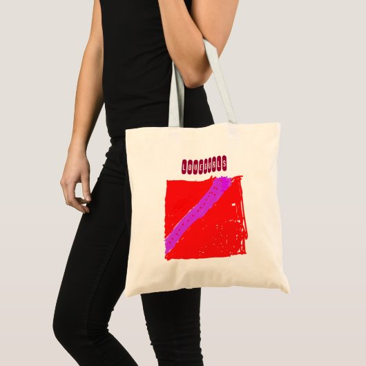 LoveGurls Go Shopping Tote Bag (Voorkant (product))