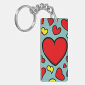 Loveharttoets Ring Sleutelhanger (Voorkant Links)