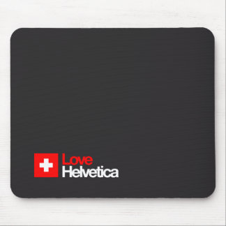 LoveHelvetica MousePad 001 Muismat