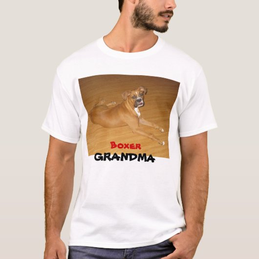 LoveHer 001, Boxer, GRANDMA T-shirt (Voorkant)