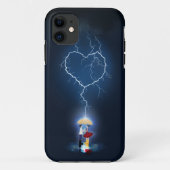 "Lovehit" Romantic Moment onder een paraplu Case-Mate iPhone Case (Achterkant)
