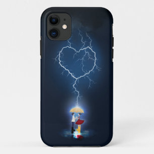 "Lovehit" Romantic Moment onder een paraplu Case-Mate iPhone Case