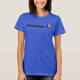 #LoveIsLove hashtag-shirt T-shirt