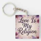 LoveIsMyReligion Sleutelhanger (Voorkant)