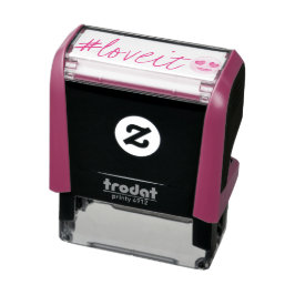 #Loveit Teacher Stamp met Emoji! Zelfinktende Stempel