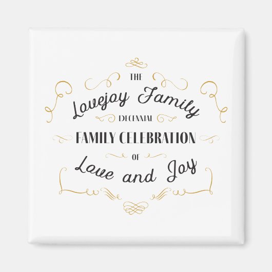 Lovejoy Celebration Magnet (Voorkant)