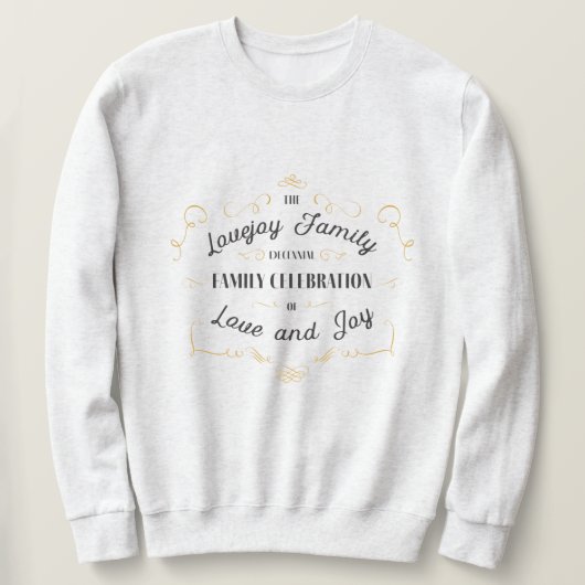 Lovejoy Celebrt Sweatshirt - Light Grey (Design voorkant)