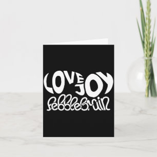 Lovejoy Fan Cadeau Grafisch ontwerp Muziek Liefheb Kaart
