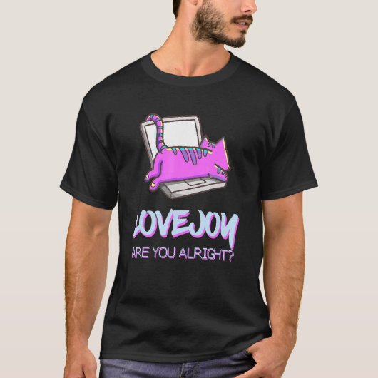 Lovejoy Merch Wilbur - met roet gebakken kat T-shirt (Voorkant)