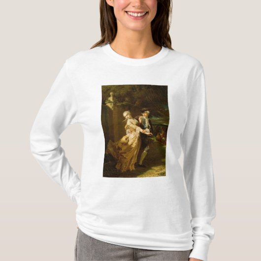 Lovelace Abducting Clarissa Harlowe, 1867 T-shirt (Voorkant)