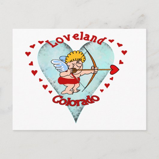 Loveland Colorado Briefkaart (Voorkant)