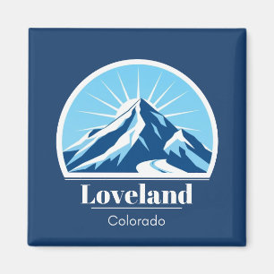 Loveland Colorado Verenigde Staten skigebied berg Magneet