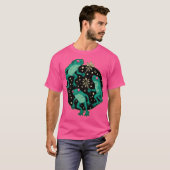 Loveland Frogman Cryptid Black T-shirt (Voorkant volledig)