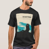 Loveland Frogman  Minimal Travel Poster T-shirt (Voorkant)