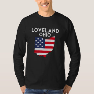 Loveland Ohio Verenigde Staten Amerika Reizen Ohio T-shirt