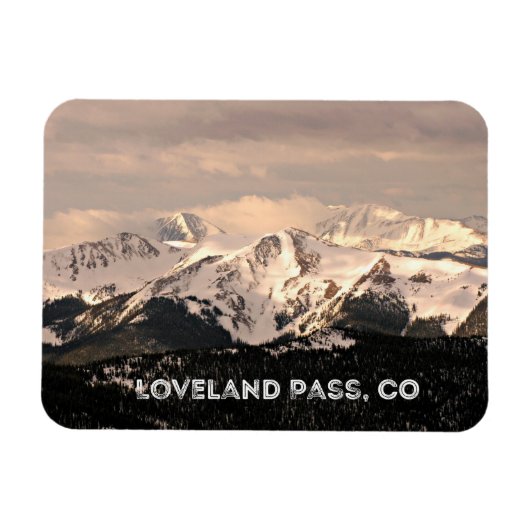 Loveland Pass, CO Magneet (Horizontaal)