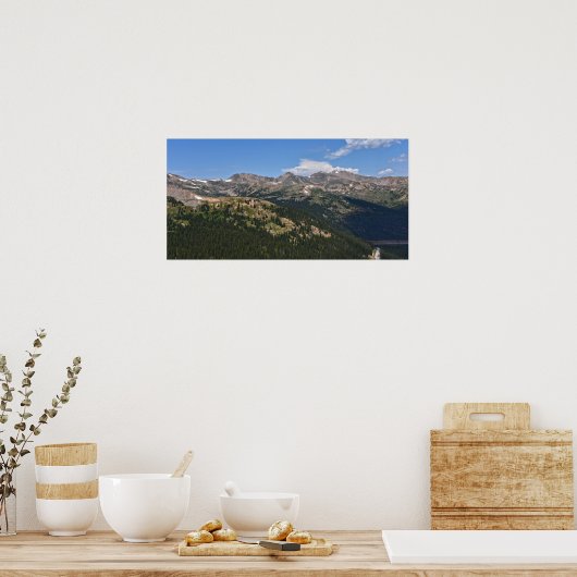 Loveland Pass, Colorado, Panorama Poster (Keuken)