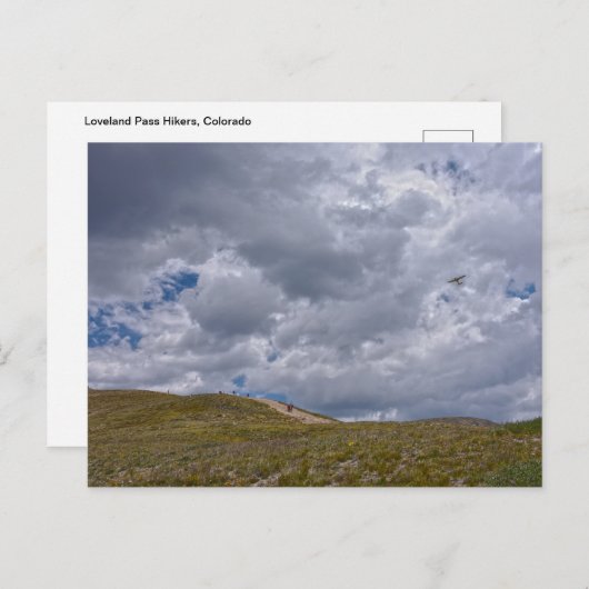 Loveland Pass Hikers, Colorado Briefkaart (Voorkant / Achterkant)