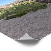 Loveland Pass Sign. Colorado Poster (Hoek)