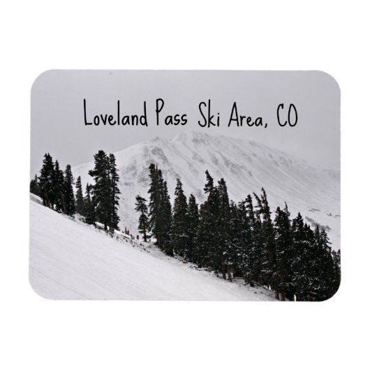 Loveland Pass Ski Area, CO Magneet (Horizontaal)