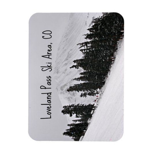 Loveland Pass Ski Area, CO Magneet (Verticaal)